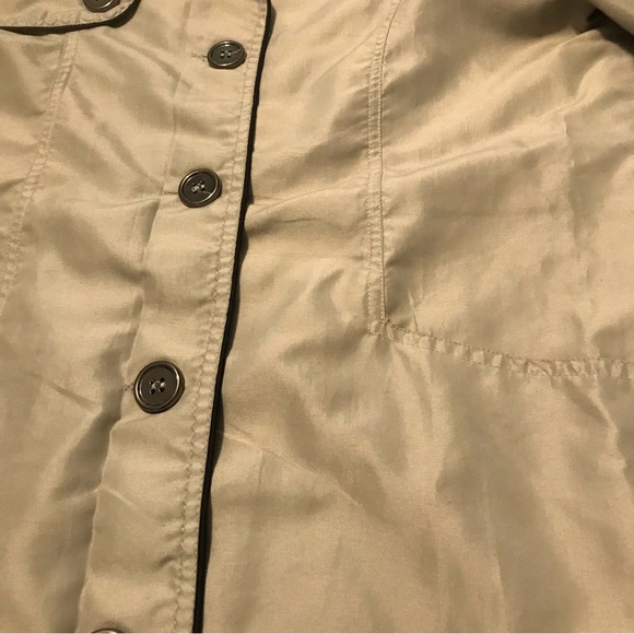 La Redoute Light Weight Cotton Trench Coat Size UK 14/16 - Picture 10 of 11